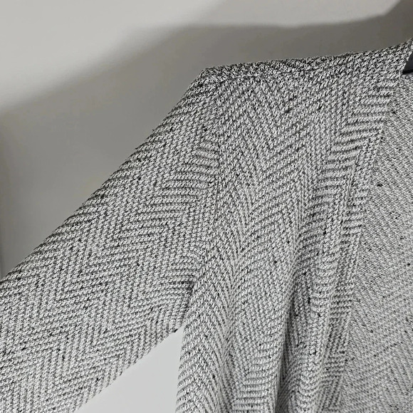 {Chenault} Womens Open Draped Knit Sweater Cardigan Jacket - Size Medium - Picture 6 of 11